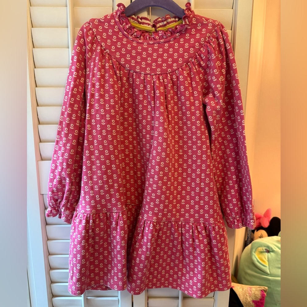 🌷EUC Mini Boden Pink Floral Dress🌷